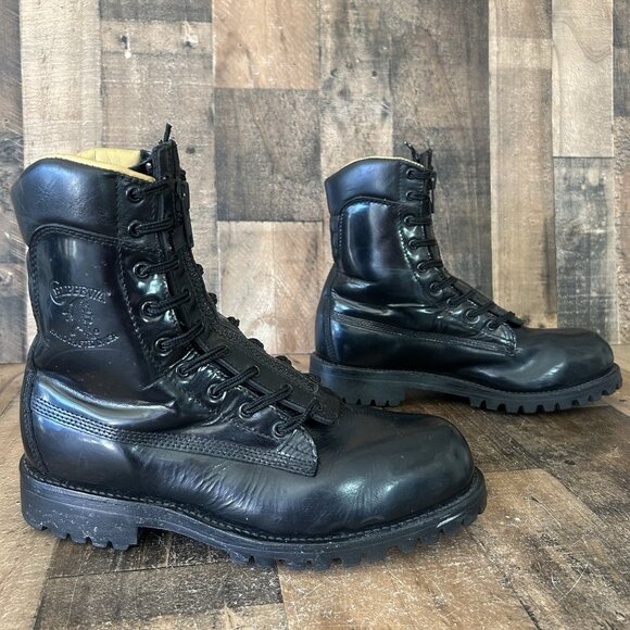 Chippewa 27422 Steel Toe Fire Fighter Lace Up Work Boots Mens 10.5 EE - Picture 3 of 12